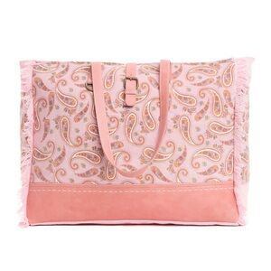 Myra Bag Pink Paisley Tote